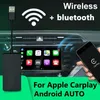 COIKA Neuester drahtloser Carplay-Dongle für Android-Autokopfeinheitsbildschirm iPhone Android Auto238Q