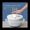 Clothes Drying Machine Press Vegetable Dehydrator Fruit Dryer Household Capacity Dehydrator Kitchen Gadgets and Accessories Drain Salad Basket YQ230927