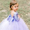 Girl Dresses Lovely One-shoulder Flower Tulle Fluffy Princess Wedding Party Ball First Communion Birthday Present