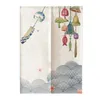 Curtain Partition Japanese Style Door Tapestry Doorway Divider Vintage Curtains