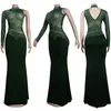 Ropa étnica Vestidos elegantes Mujeres Boda Noche Fiesta de lujo Discoteca Lentejuelas Sexy Bodycon Ropa africana Trajes de cumpleaños femeninos