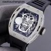 RichasMills horloge Milles ZF Factory automatisch uurwerk Tourbillon designer fantastische mannen prachtige rm052 actieve CK3R hoogwaardige uhr volledig koolstofvezel kast montr