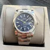 Horloges Luxe automatisch herenhorloge Mechanisch Zwart Blauw Groen Bladeren Saffier Lichtgevend roestvrij staal 36 mm