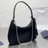 Designerskie torby nylonowe czarne torebka hobo mini torebka damska worek kieszonkowy