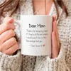 Valentinstag-Geschenktassen für Mutter, lustige Mama, Weihnachten, Feiertag, Geburtstag, Geschenke „Thanks For Being My Mom“, Gag-Kaffeetassen, 11 O T2259B