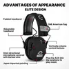 Fones de ouvido Tiro Proteção de ouvido Segurança Earmuffs Redução de ruído Slim Shooter Electronic Muffs Protetor auditivo para Huning NRR23dB 230927