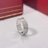 Nieuwe Liefde Ring Luxe Sieraden Gouden ring Voor Vrouwen Titanium Staal Legering Vergulde Proces Mode Accessoires gouden sieraden voor liefhebbers