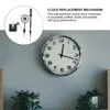 Accessoires d'horloges murales, moteur d'horloge murale, mécanisme de remplacement en métal, Kit de travaux en plastique, numéros à faire soi-même