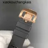 RichasMills Horloge Milles ZF Fabriek Automatisch uurwerk Tourbillon Heren Milles Zakelijk Vrije tijd Rm11-03 Volledig Mei Gouden Kast Tape Zwitserse Polshorloges