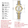 Dameshorloges CHENXI Dames quartz horloge Gouden Zilver Klassiek Dames Elegant Klok Luxe cadeau Dames Waterdicht polshorloge 230927