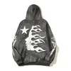 Hells Designer heren hoodies sweatshirts met capuchon print streetwear losse oversized trui hoody katoen met lange mouwen