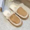 Bota de designer feminina bota curta inverno botas de neve bota de lã quente fofo tornozelo botas sem caixa