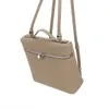 Designer Evening Bag Cosmetic Bags LP äkta läder ryggsäck 2023 sommar ny kvinnors väska kändis stil högklassig känsla kohud litchi mönster handväska