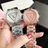 2023 Hot Sale Brand Watches Women Girl Diamond Crystal Triangle Question Mark Style Metal Steel Band Quartz Wrist Watch Free Shipping digital watch