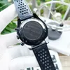 Relojes zegarki Speedmaster Series Butique Men's Design marki importowany ruch kwarcowy Calf Pasek Wodoodporny zegarek 43 mm