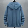 Men's Hoodies Sweatshirts 2023 Men Zip Oversized Hoodie Plus Sized Fleece Hood Long Sleeve Top Male Sweatshirt Zipper Loose Baggy Big Size Plus Large 12XL J230926