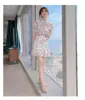 Work Dresses Spring Summer Fashion Sexy Brand Young Female Women Girls Chiffon Shirt Skirt Sets Suits Clothing