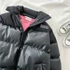 Parka in piumino da donna ZURICHOUSE Parka in pelle PU nera Cappotto invernale spesso caldo da donna Moda piumino allentato selvaggio selvaggio in ecopelle 230927