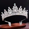 Pinces à cheveux gothiques, diadèmes en cristal noir, couronne de mariage pour casque de mariée, diadème de mariée baroque, accessoires de tête