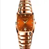Cały luksusowe miłośnicy pary kwarcowe inteligentne diamentowe zegarki Diamond 40 mm damska średnica 25 mm damska zegarek tącz stalowy kalendarz WRI2519