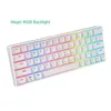 Keyboards ROYAL KLUDGE RK84 75 RGB Triple Mode Mechanical Keyboard BT5 0 2 4G USB C 84 Swappable Wireless Gamer 230927