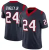 لعبة الأزياء السوداء كرة القدم 7 C.J. Stroud Jerseys 51 Will Anderson Jr.