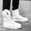 Bottes Hightops sans talons Baskets pour hommes Chaussures de basket-ball en dentelle haute Sports de luxe en offre Loffers League en offres