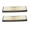 Annan hushållsorganisation 2st Air Filter Kit Part 7176099 för lastare S510 S530 S550 S570 S590 S595 Tunga utrustningsdelar Tillbehör 230926