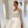 Elegant Bow Princess Wedding Dresses Sweetheart Pleat Ball Gown Bridal Gowns 2023 Birde Women Dresses Vestidos De Novia