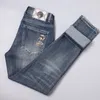 Nuovi JEANS Pantaloni pantaloni Pantaloni da uomo BBicon Stretch Autunno inverno jeans attillati pantaloni di cotone lavati dritti business casual XW2090-00