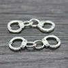 30pcs lot 31x11mm antique silver handcuff charm pendant230e