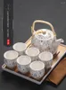 Teaware set lyfthandtag TEA SET PORCELAIN DRY POP TRAY HUSHUSHET