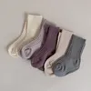 جوارب الأطفال ، جوارب الأطفال 0-8years 5pairs/lot spring spring antumn Baby Boys Socks Cotton Soft Children's Socks Socks for Girls Boys 230926