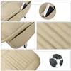 Almohada Reathable Cuero Bambú Cubierta de asiento de coche Pad Mat Auto Silla Universal para Protector de vehículo