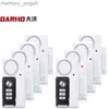 Alarm systems Darho Door /Window Home Security ABS Wireless 2Remote Controlers 8 Alarms Magnetic Sensor System Home High Decibel Doorbell YQ230927