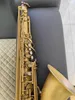 Saxophone ténor professionnel mat original 54, modèle de structure un à un, rétro antique en cuivre, instrument de jazz 00