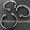 Bangle Wrench Biker 316L roestvrij staal Cool Spanner-armband voor heren 230926