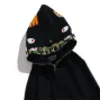 BAPE Double Shark hoodie met volledige ritssluiting Zwart A Bathing Ape