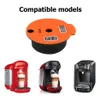 Kaşık Fırçası ile Evrensel Kahve Kapsülleri Kupası Bosch-S Pumsimo Makinesi için Yeniden Kullanılabilir Yeniden Dolunabilen Kahve Kapsülü Doldurma Filtresi 210252G