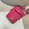 Crossbodytas met riem Totes Designer Handtas Dames Hoge kwaliteit telefoontassen voor 2024 Fries Mobiel hoesje Kaart Effen kleur Schouder Modieus Crossbody Klein Luxe