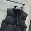2023 nieuwe dames hoge kwaliteit vest dames donsparka's puffervest jas dames jassen mouwloze jas ontwerper winter outwears jassen windjack s-l r15