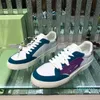 2023-Top Luxe Sneakers Schoenen Lage Top Suède Platform Skateboard Wandelen Dikke Rubberen Trainers Dress Party Heren Casual Wandelen Korting