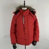 Kanadyjska kurtka męska puffer parka z kapturem gruby płaszcz Wyndham męski parkas ogrzewa płaszcze do dżentelmenów ochrona zimna rozmiar przestrzenności