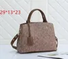 Baby Kids Luxury Tote Bag Womens Luxurys Coachs Womens Designers Väskor Handväskor Purs Axel Stor Crossbody Messenger Tote Full-Grain Litchi Bag