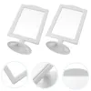 Frames 4 Pcs Po Frame Picture Sign Holders Table Top Wedding Dress Desktop Tabletop Plastic Standing