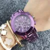 2023 moda relógio de pulso feminino meninas estilo cristal aço banda metal relógios quartzo atacado frete grátis presente reloj mujer