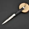 Knife Free shipping Very Sharp Small Pocket Large Stiletto Tactical Hunting wood Handle Outdoor DEC Tools 9KWZ