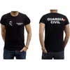 T-shirt T-shirty dla mężczyzn Guardia Civil. Premium Casual Cotton krótkie rękawe Mens T Shirt S-3XL 230920