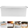 Bowls Toast Box Cake Pops Mold Metal Bread Pan Baking French Loaf Aluminum Alloy Plating Bakeware Sandwich Tool