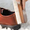 Annan hushållning Organisation Shoe Brush Wool Hair Leather Care Shoe Polish Boot Cleaner Multifunktionell mjuk med trähandtag 230926
